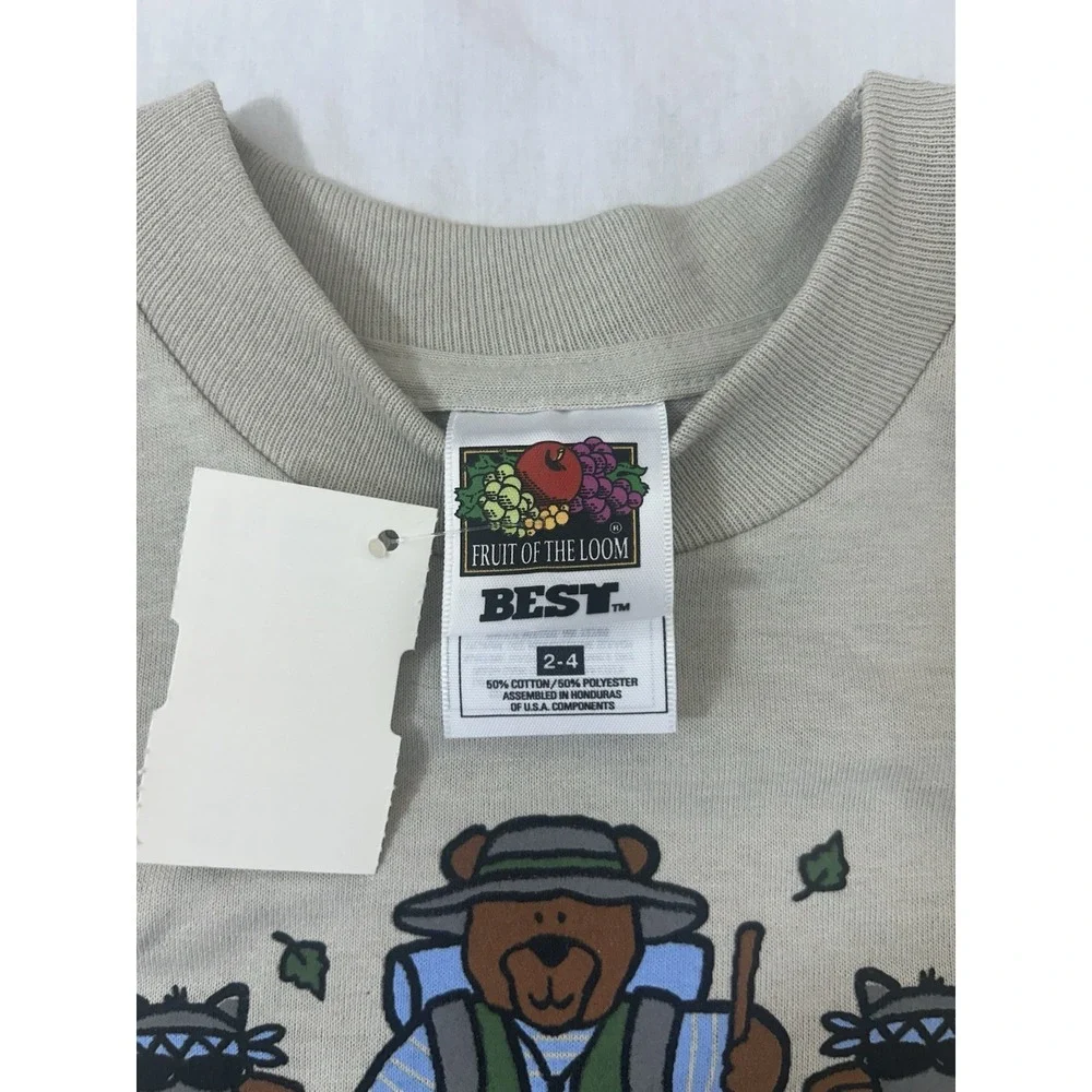 Vintage 90's Vail Colorado kids t-‎ shirt New with tags Size 2-4